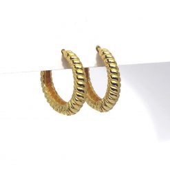 Pendientes Aro Brinco Oro