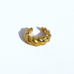Pendiente Ear Cuff Gallonado Oro