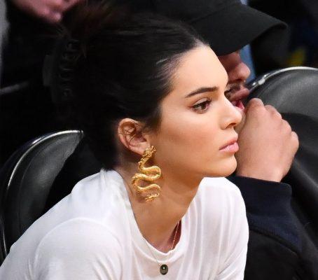 Estilo Kendall Jenner: Pendientes serpiente oro 18 y plata de ley 925, aros, mini pendientes de aro, colgantes de serpiente.